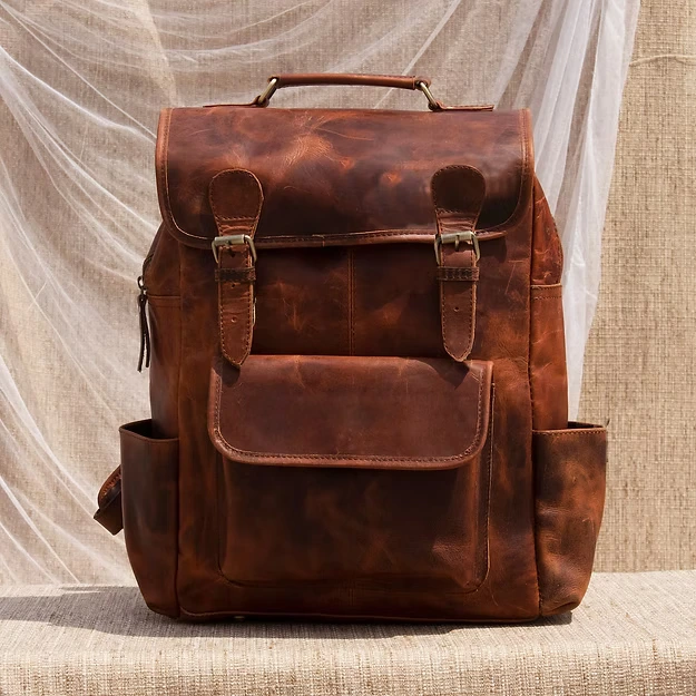 Handmade Leather Bakcpack