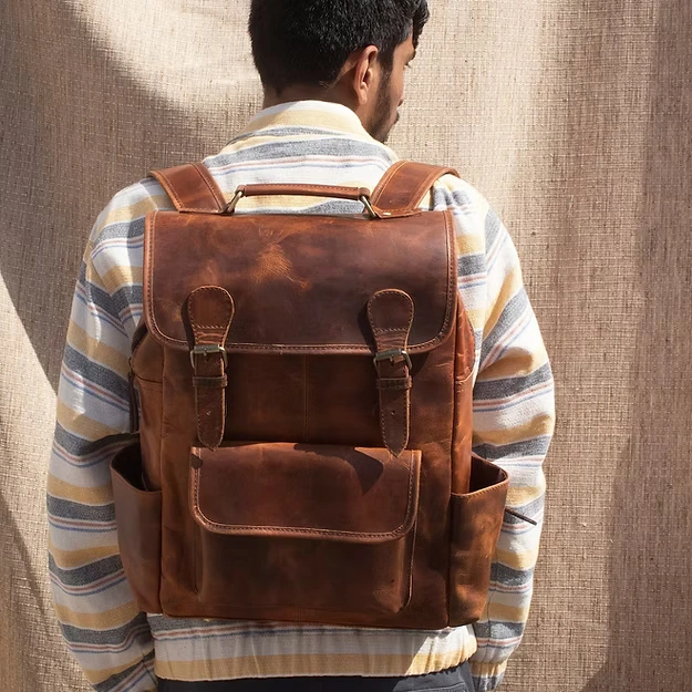 Handmade Leather Bakcpack