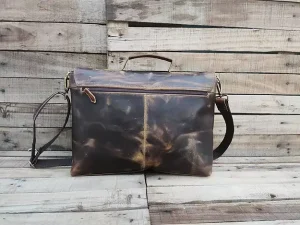 Buffalo Leather Laptop Bag