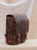 Vintage Leather Rucksack