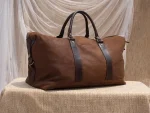 Classic Leather Duffle Bag