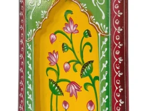 Hand-Painted Wooden Wall Frame