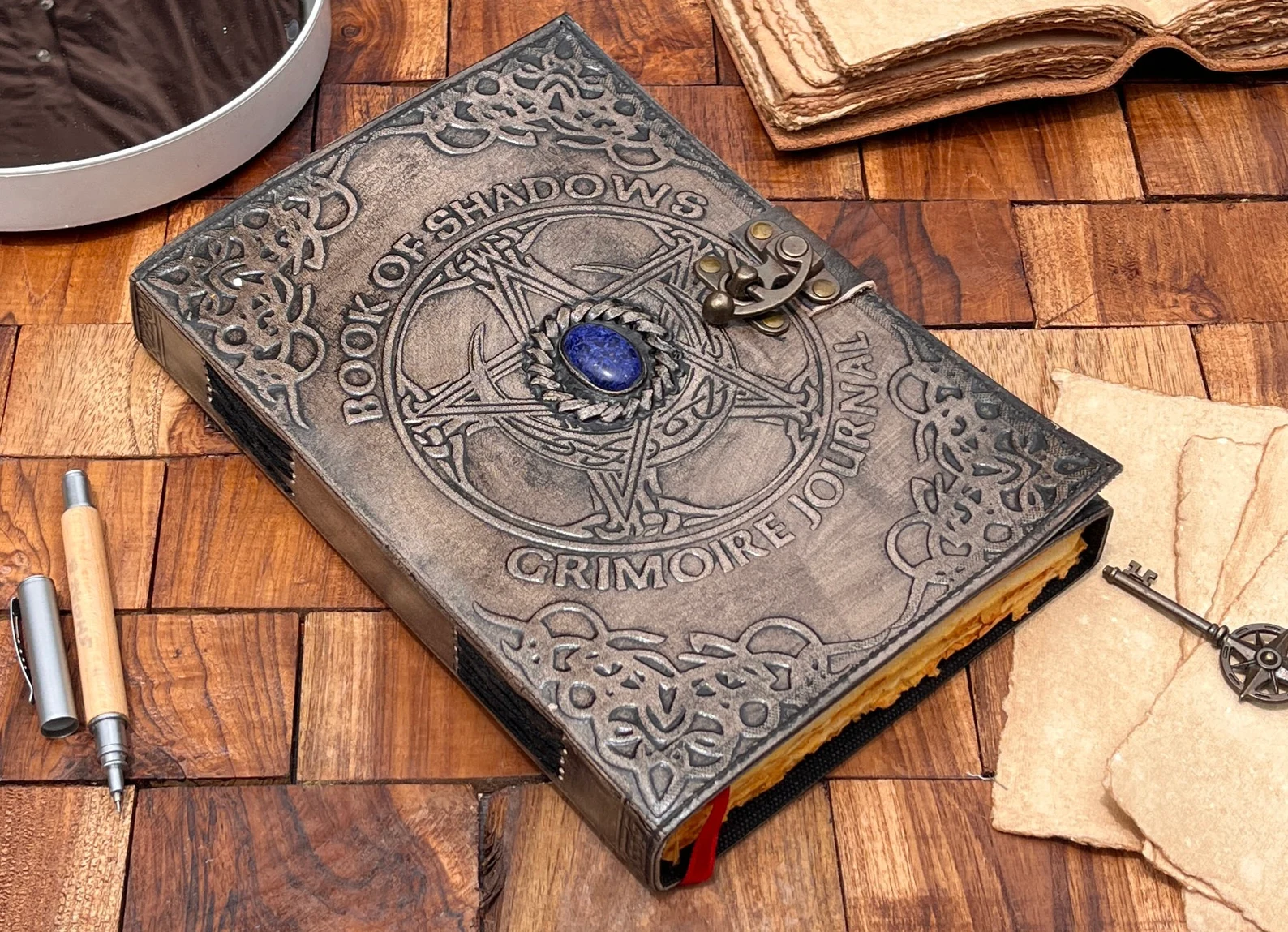 The Morrigan Leather Journal