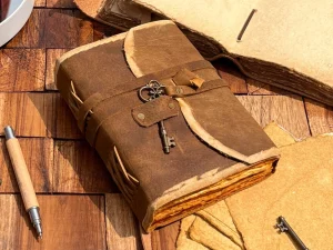 Classic Key Bound Leather Journal