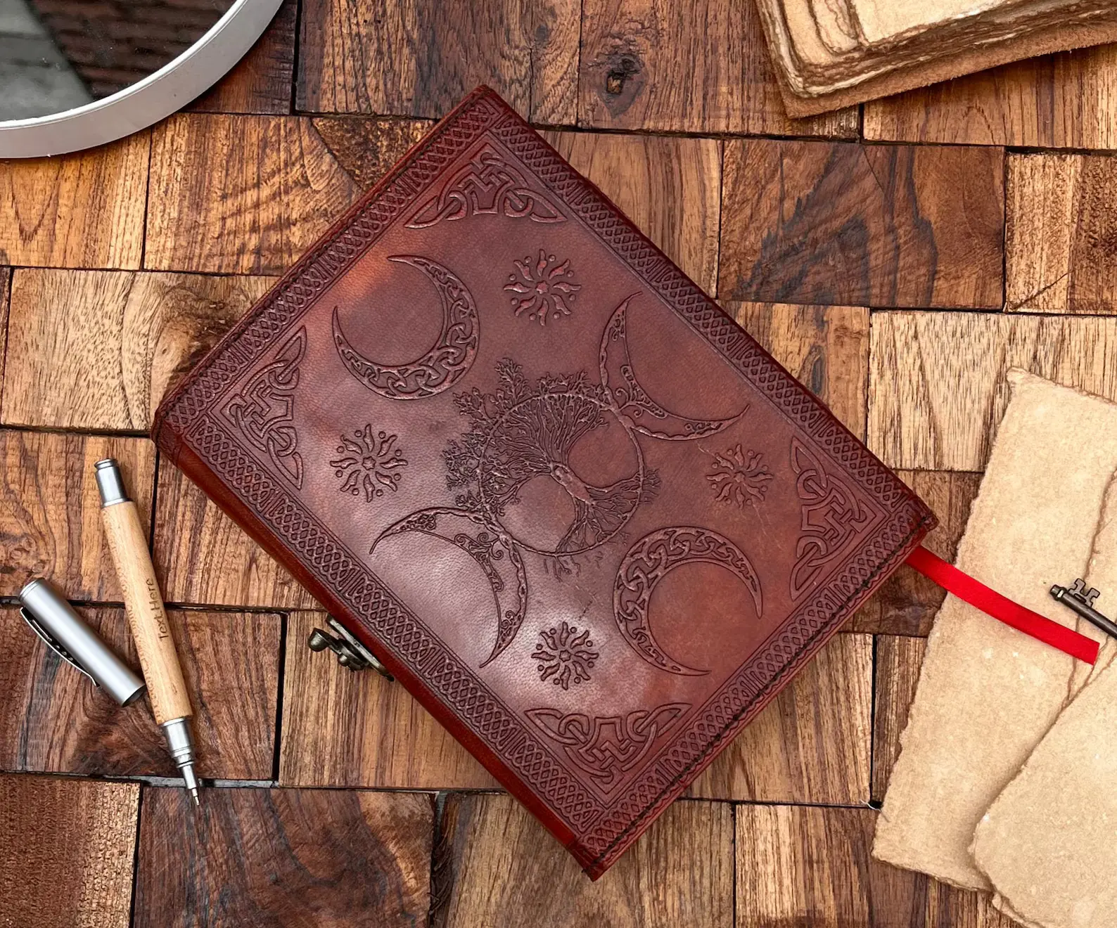 Celtic Leather Journal