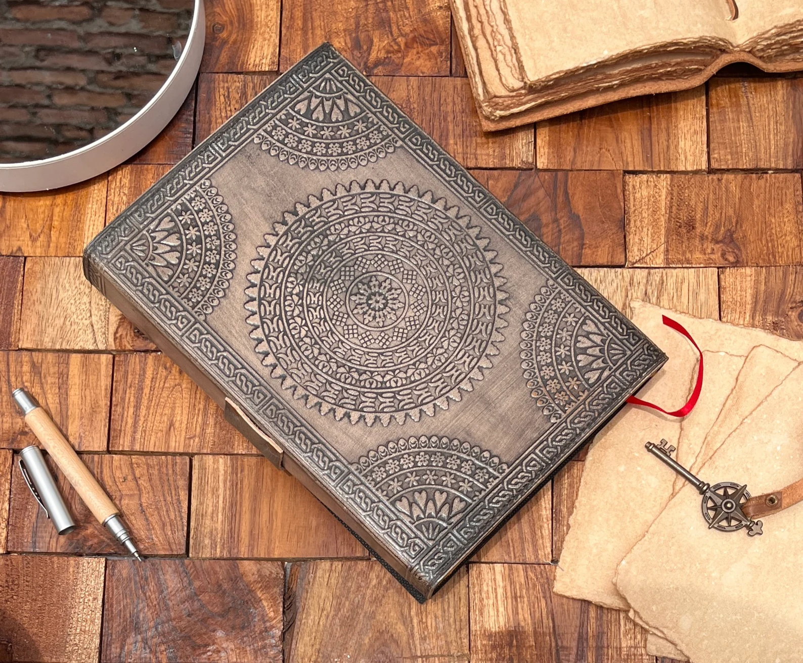 The Morrigan Leather Journal