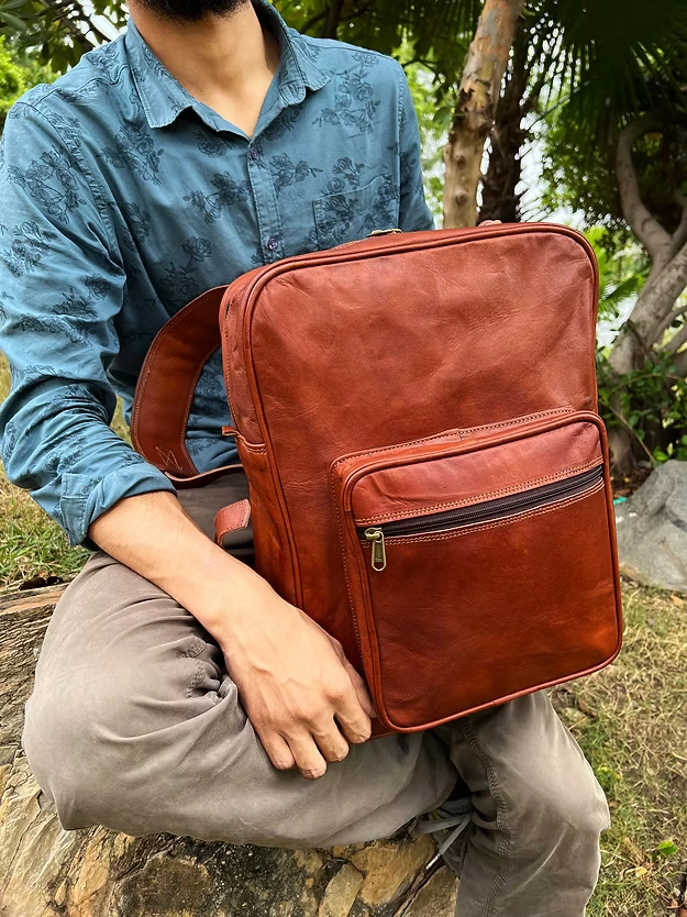 Vintage Rugged Backpack