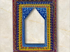 Hand-Painted Wooden Wall Frame