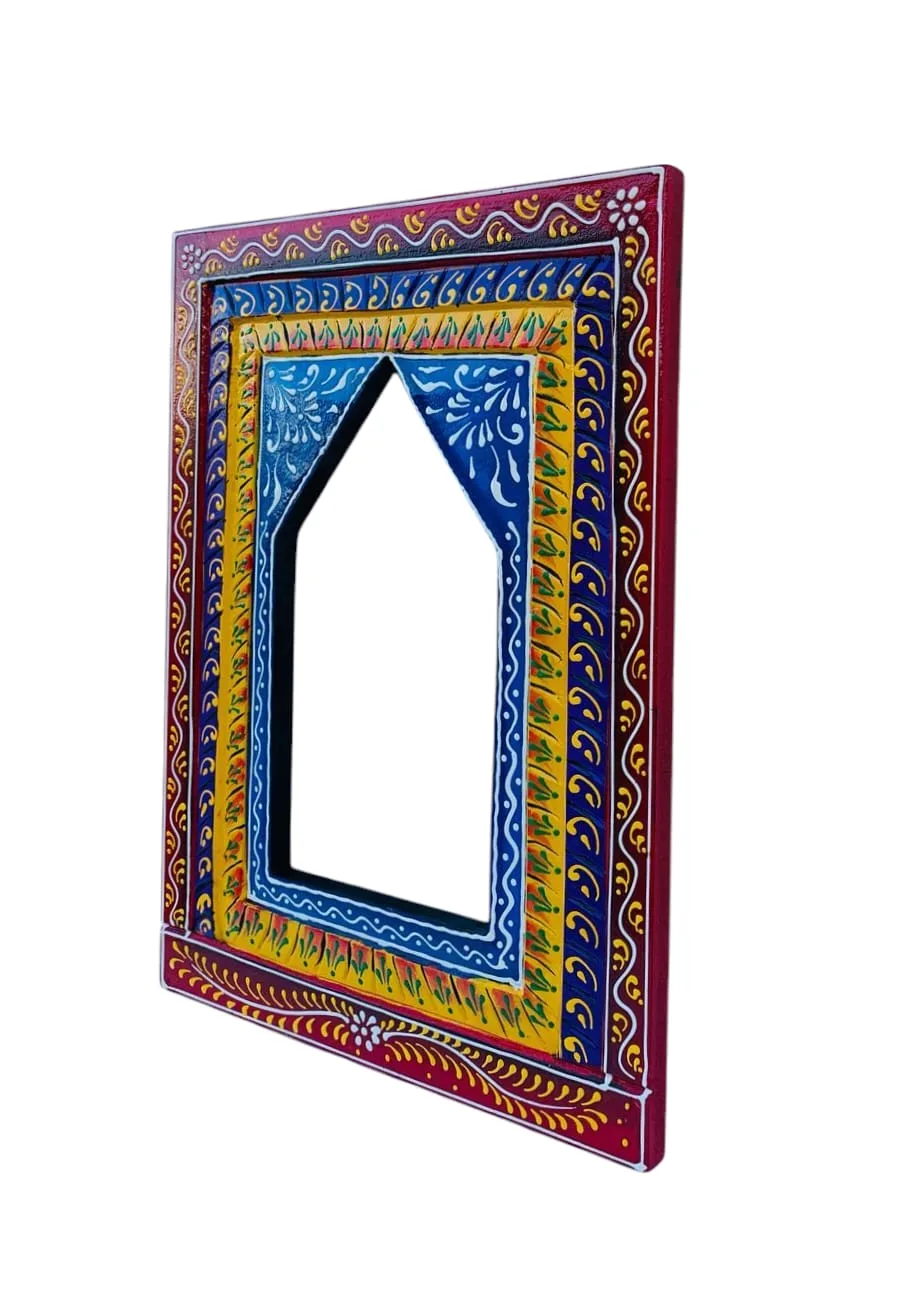 Hand-Painted Wooden Wall Frame