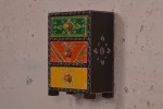 Hand-Painted Small Wooden Drawer
