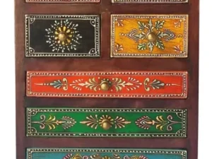 Hand-Painted Wooden Drawer