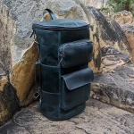 Leather Backpack cum Duffle