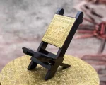Wooden Mobile Stand Chair