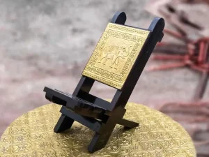 Wooden Mobile Stand Chair