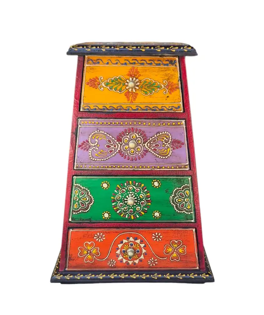 Hand-Painted Wooden Drawer