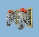 Wooden Elephant Face Wall Décor