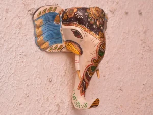 Antique Elephant Face