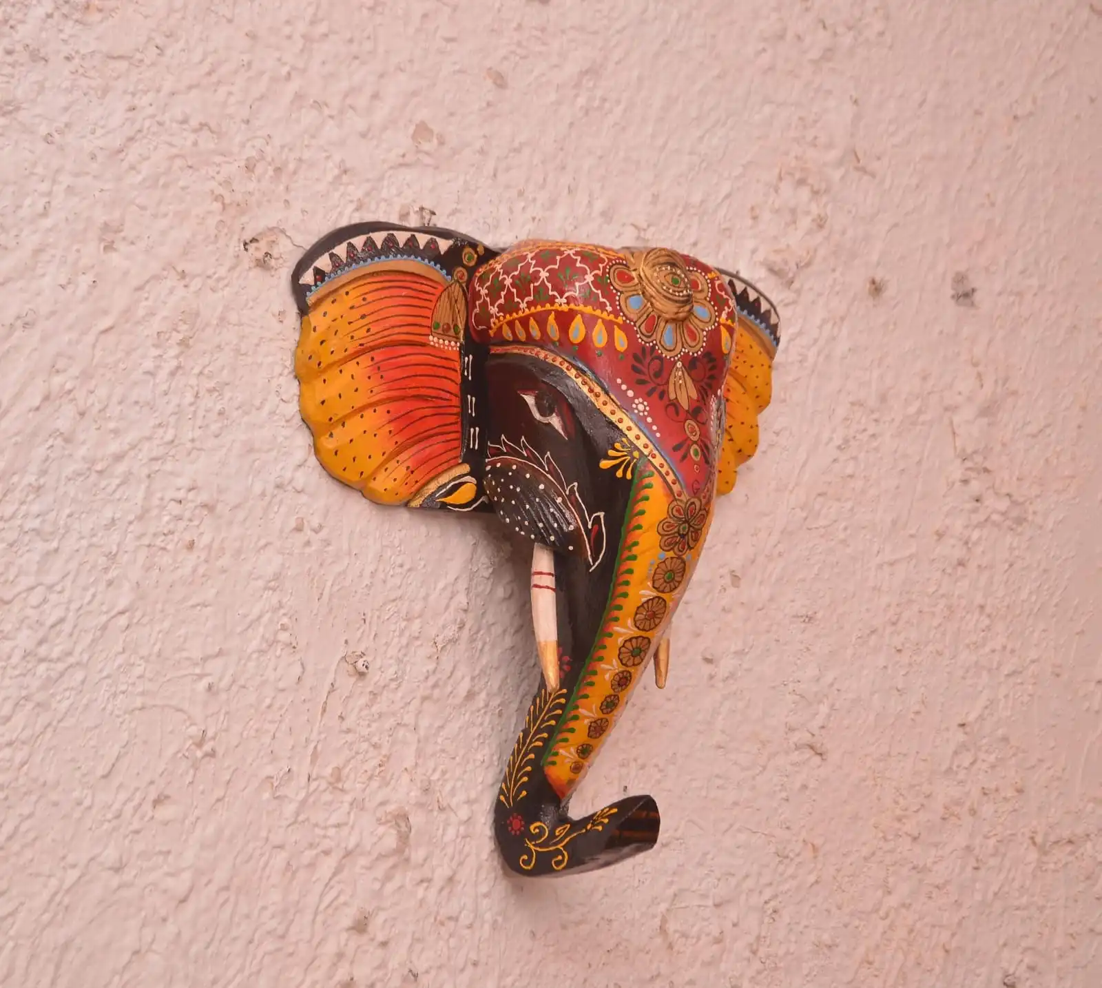 Antique Elephant Face