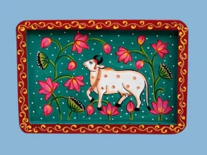 Hand-Painted Wooden Wall Frame