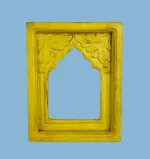 Yellow Wooden Jarokha