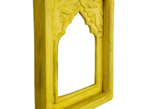 Yellow Wooden Jarokha