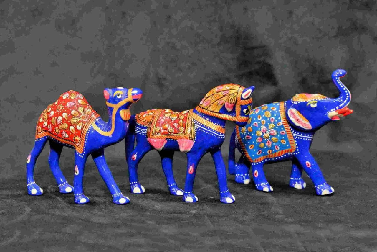Meenakari Animal Set