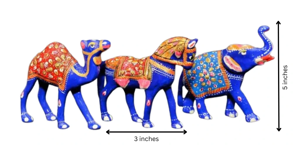 Meenakari Animal Set