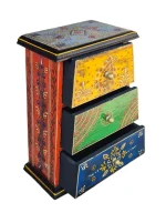 Hand-painted Wooden Drawer