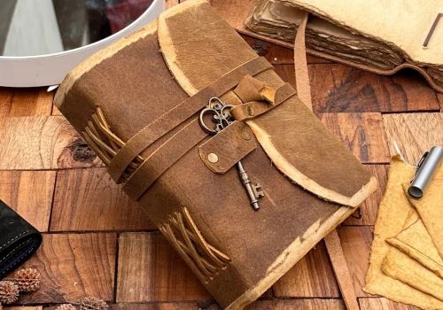 Classic Key Bound Leather Journal